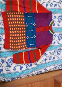 Cozy Geometric Patterned Sweater