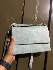 Stylish Light Blue Handbag