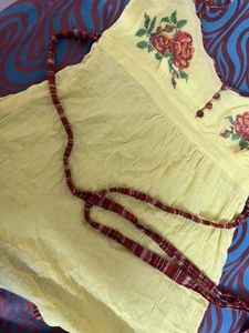 Floral Embroidered Tank Top
