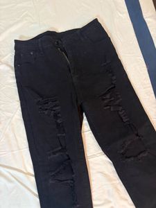 Black Ripped Jeans
