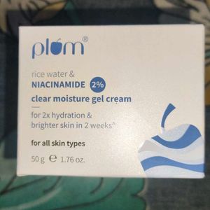 Plum Rice Water & Niacinamide Gel Cream