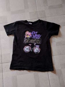 Cute "She Charm" Bicycle Graphic T-Shirt