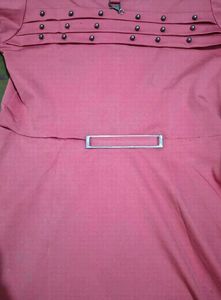 Stylish Pink Casual Dress