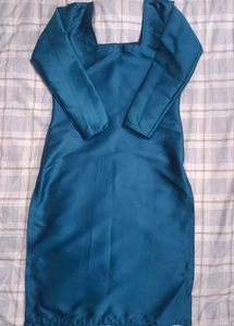 Teal Blue Kurta