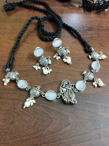 Radha Krishna Beautiful Set With Semi-precious Work 👌👌👌👌💕
