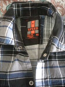 boy's Plaid Long Sleeve Shirt