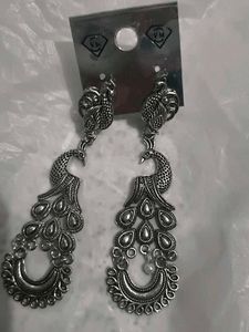 Peacock Design Earrings