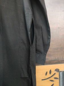 Black Kurta Pant set.