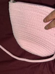 Cute Pink Bear Crossbody Bag