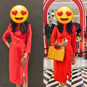 Price Drop 🎊  ZARA RED BODYCON DRESS