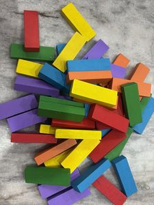 wooden jenga blocks