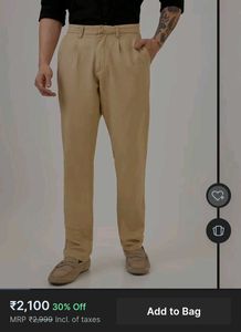 Spykar Men's Biege Pants