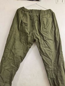 Olive Green Jogger Pants