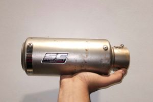 SC PROJECT EXHAUST in good condition with all bolt
