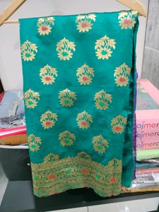 Silk Saree And One Designer Black Sare