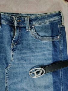 Denim Skirt