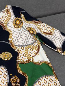 Shein Chain Print Long Sleeve Top