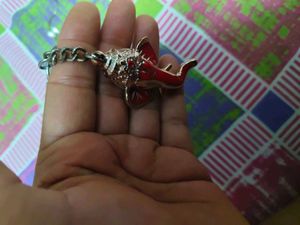 Ganesha Keychain with Charm