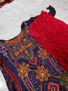 Kurta With Plaza