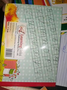 Drawing Note Book and cursive writing