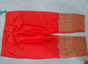Elegant Orange Kurta Set with Dupatta