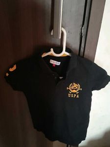 Black Colour Tshirt For Kid 3 To 4 Year
