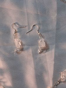 Crystal Wire Wrapped Handmade Jewelry Set