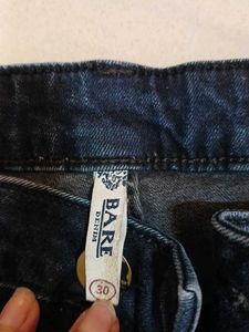 Dark Blue Denim Jeans