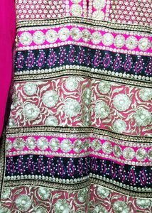 Branded  Pakistani cut work kurti stone beads