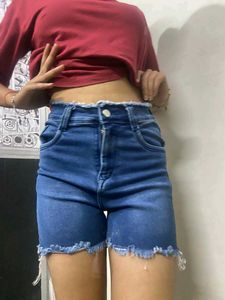 women denim shorts
