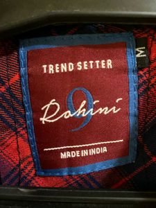 Men's Classic Red &amp; Blue Plaid Casual Shirt