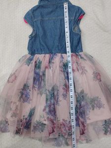 Denim &amp; Floral Dress