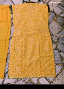 18. Yellow Kurta Set with Pants @ 399