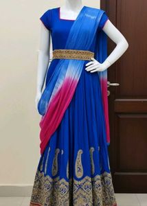 Blue Ethnic Dress