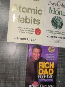 Atomic Habits Rich Dad And Psychology Of Money