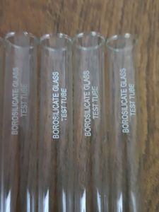 Borosilicate Glass Test Tubes, Small Size, 5pc