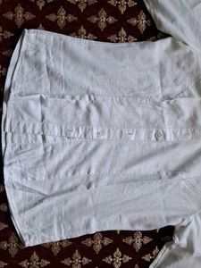 Classic White Button-Up Shirt