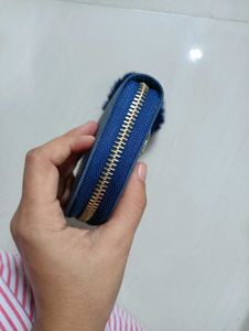 Cute Navy Blue Wallet