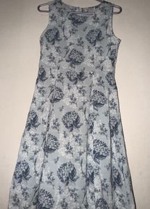 Stunning Floral Print Sleeveless Dress