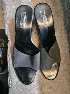 Stylish Black Mules