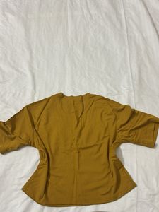 DIOR Inspired Mustard Tee