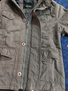 Men's Hooded Military Style Jacket