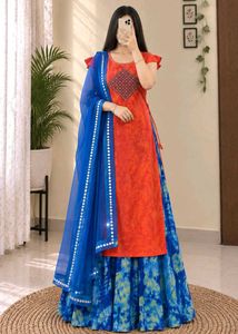 Ethnic Gown 🌸