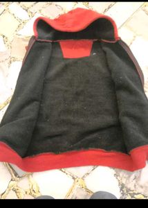 Tommy Hilfiger Kids Red Hoodie Vest