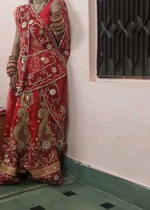Stunning Red Bridal Lehenga