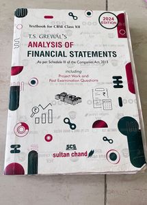 T.S. Grewal Analysis of Financial Statements XII