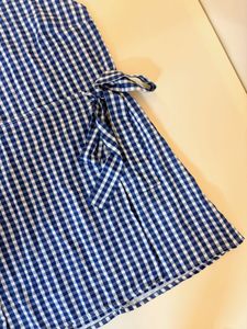 Savana Blue Gingham Dress(🚨Fixed Price)