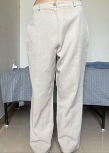 Beige Trousers