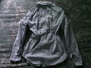 Vintage Striped Button-Up Shirt