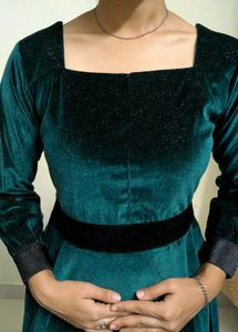 Elegant Velvet Dress